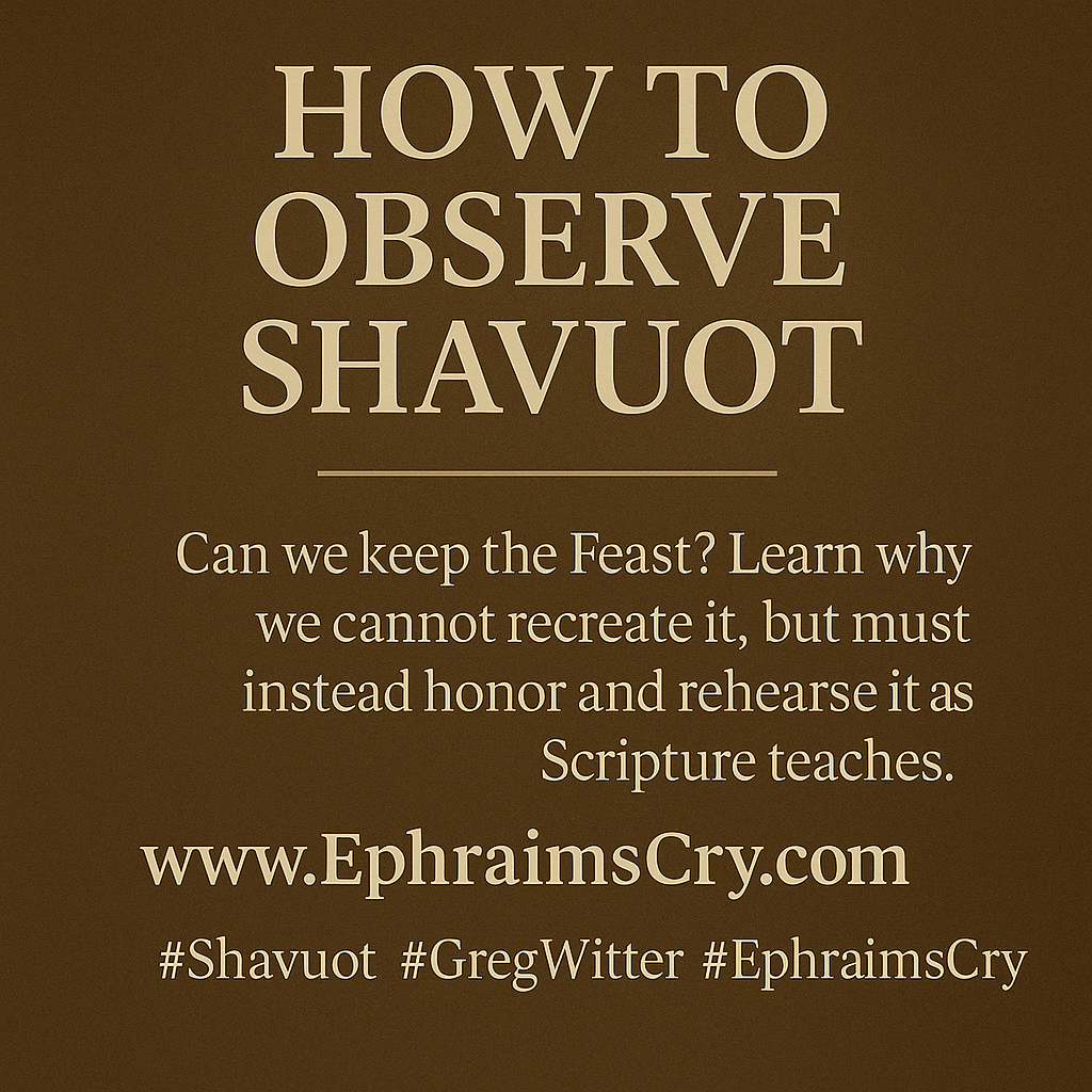 Shavout - how to observe