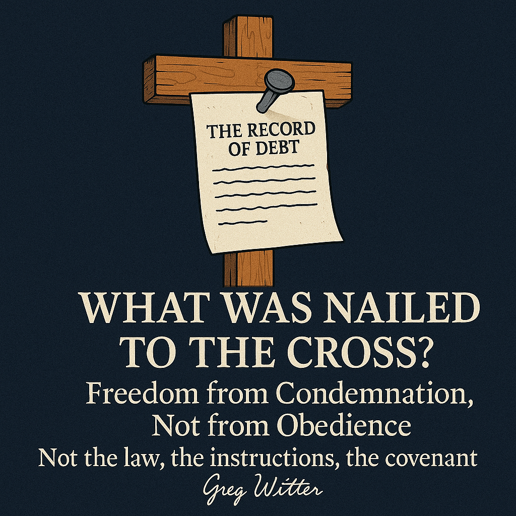What was nailed to the cross 2
