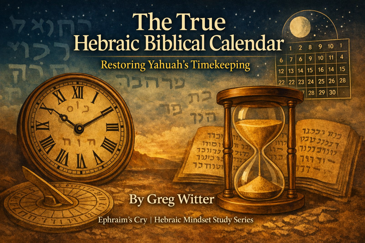The True Hebraic Biblical Calendar